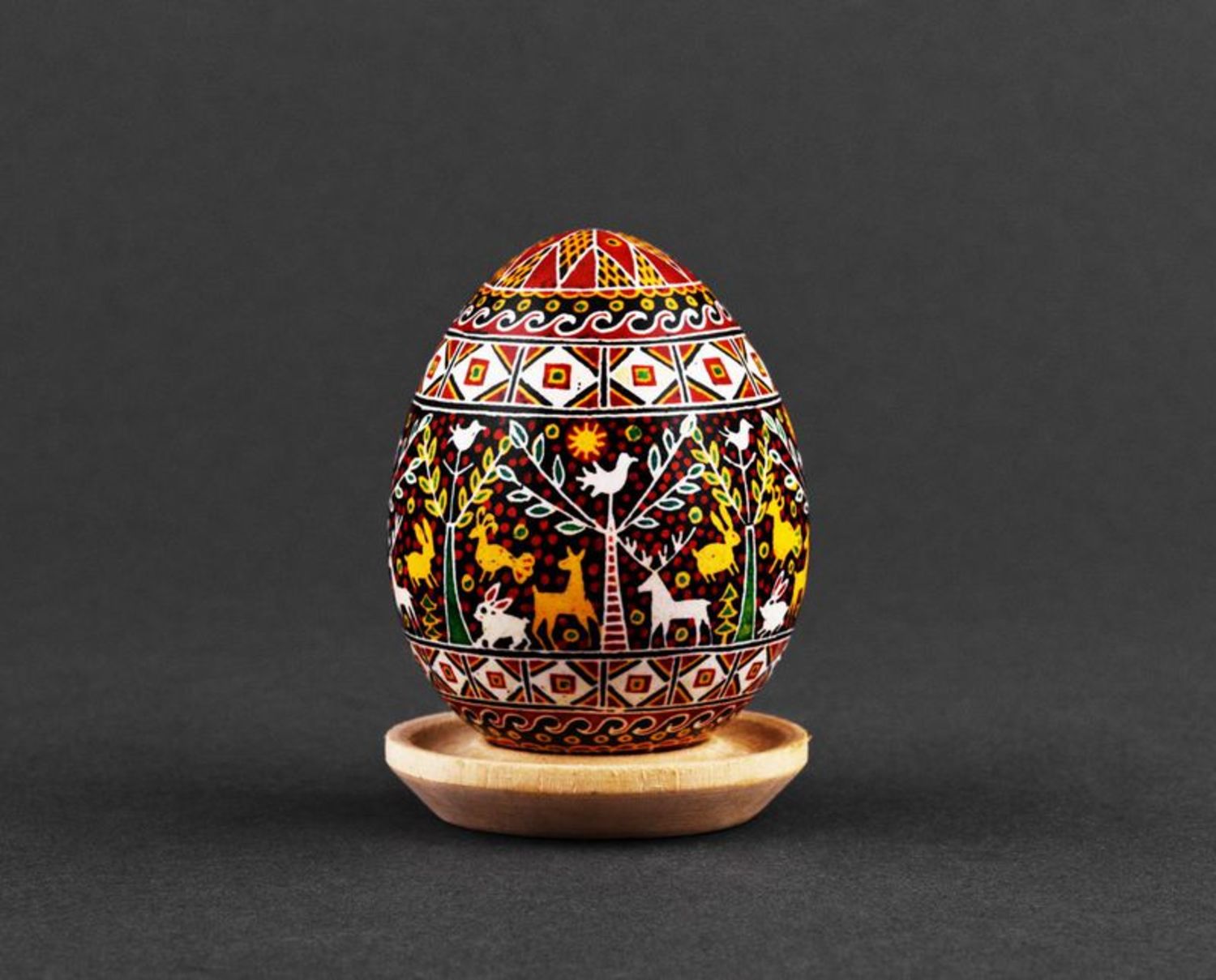 Hand painted egg