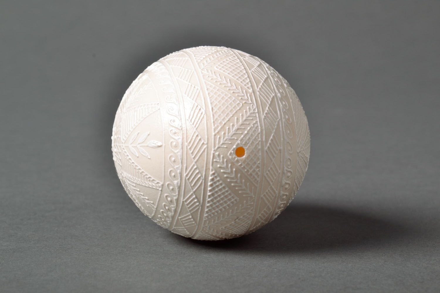 Goose egg pysanka