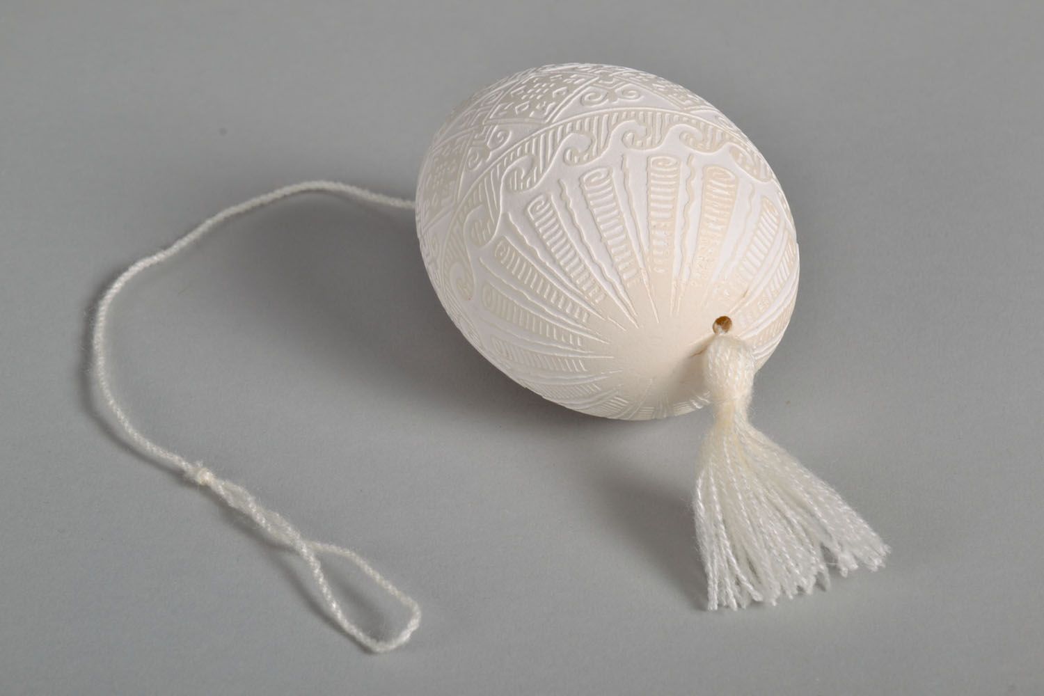 Goose egg pysanka