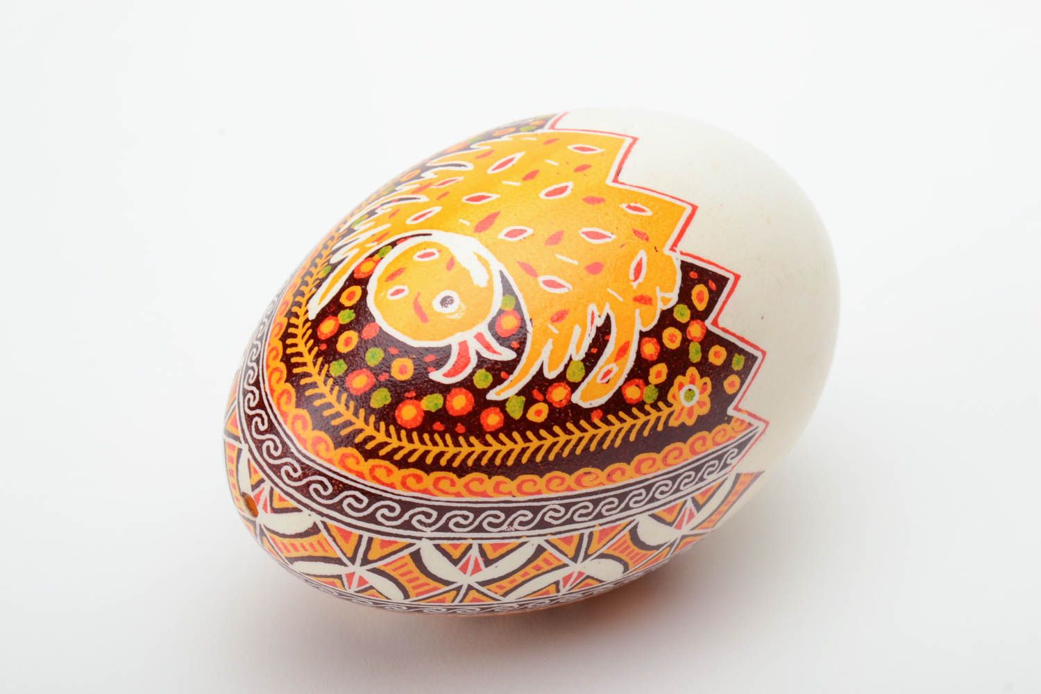 Author's goose egg pysanka