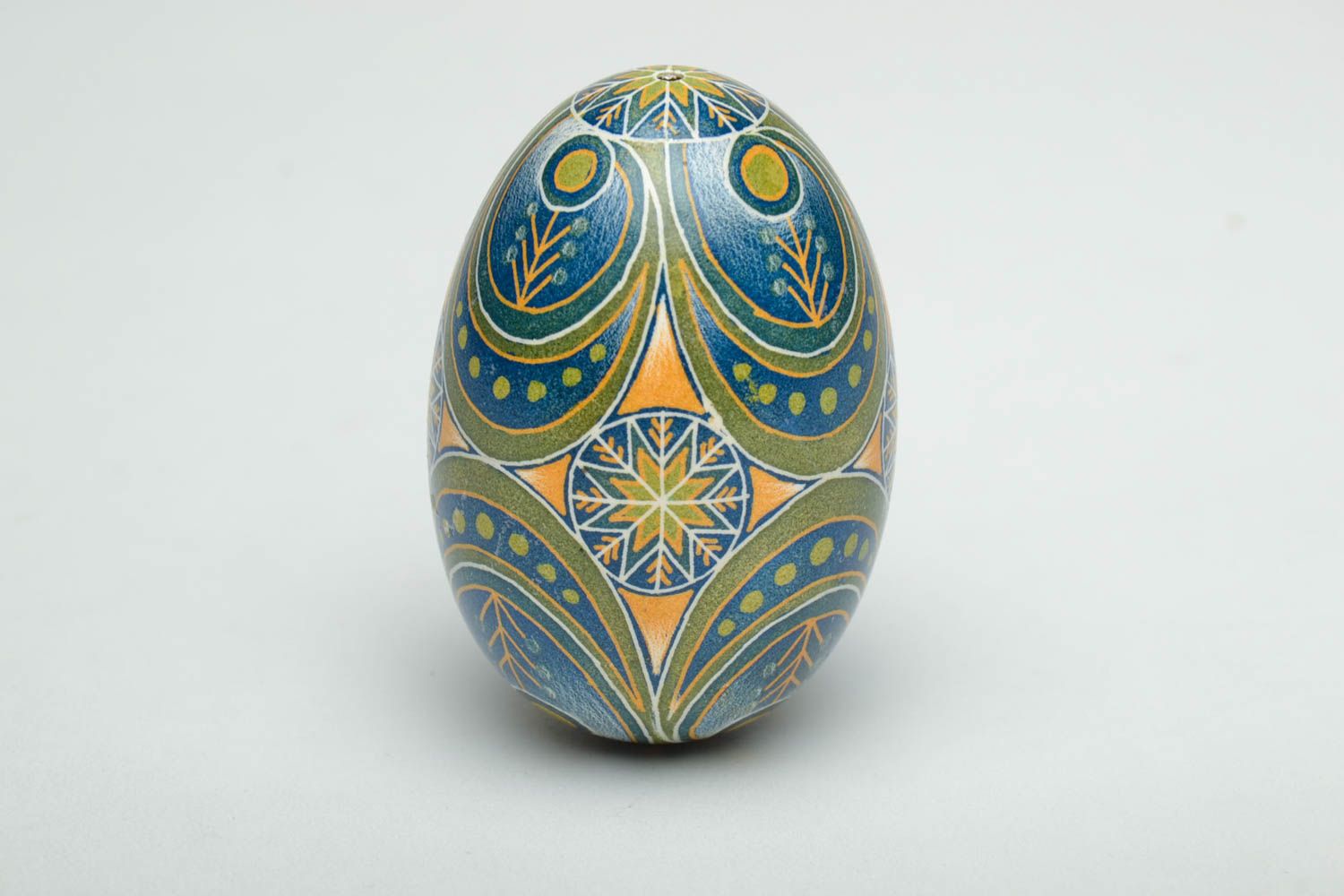 Goose egg pysanka