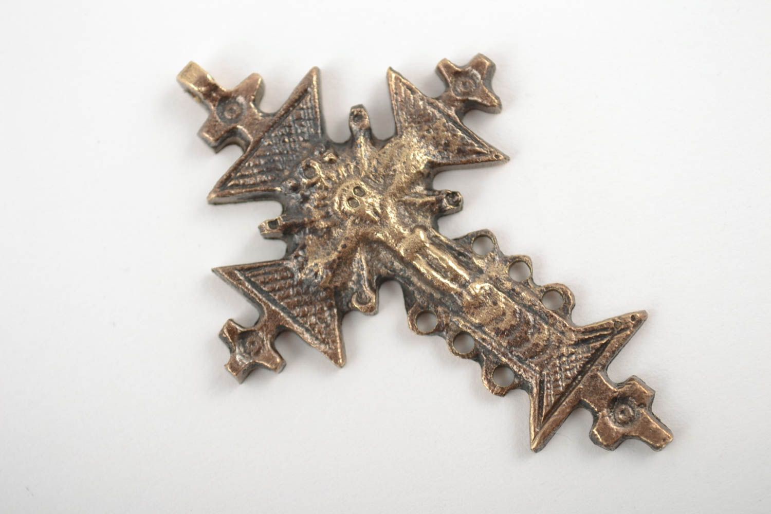 Set of bronze crosses