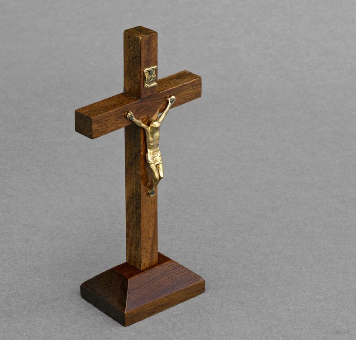 Wooden cross with stand