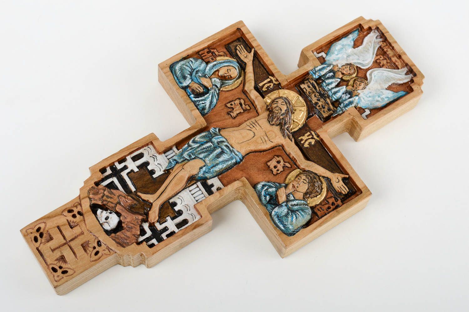 Carved ornamental cross