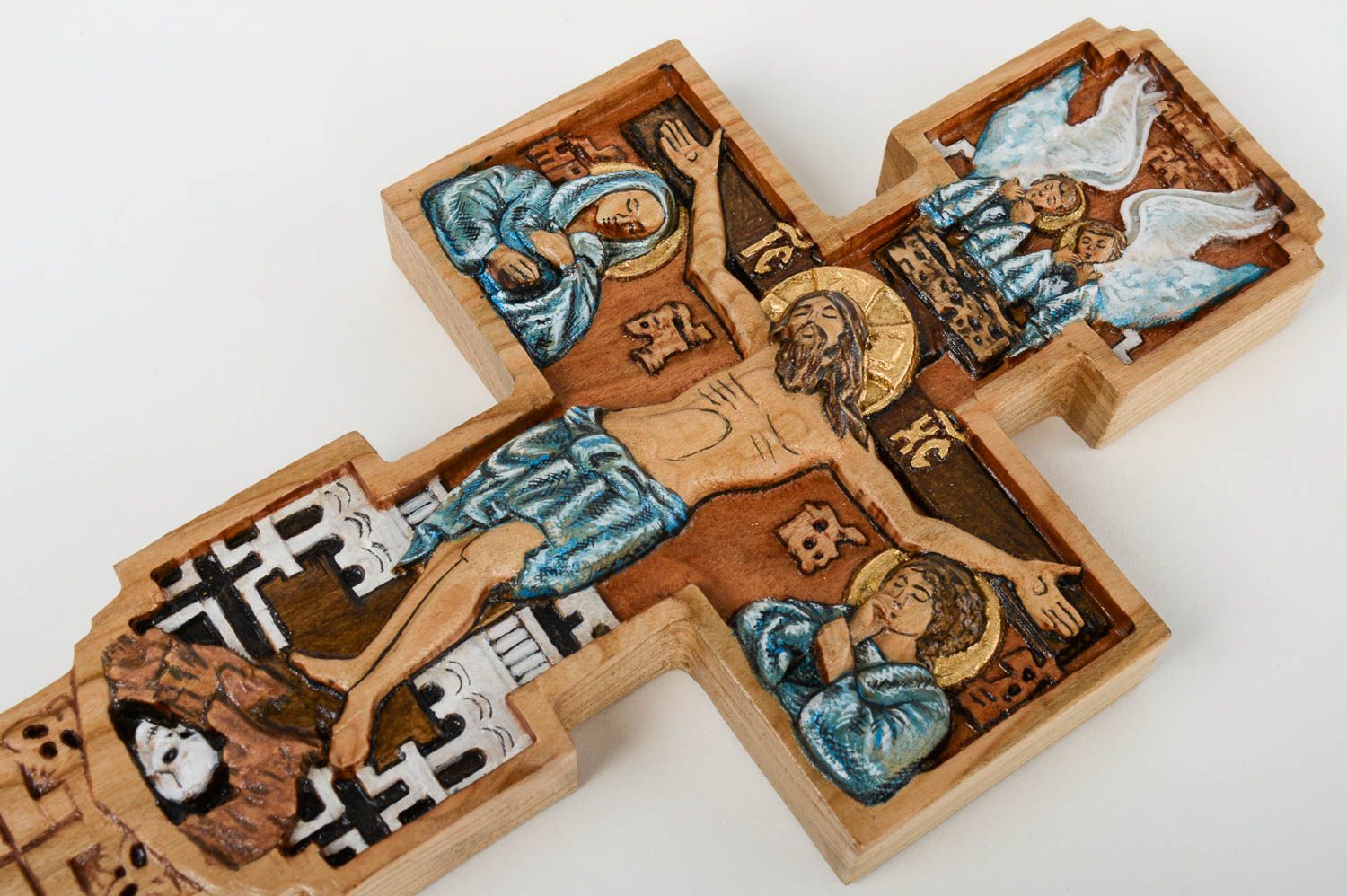 Carved ornamental cross