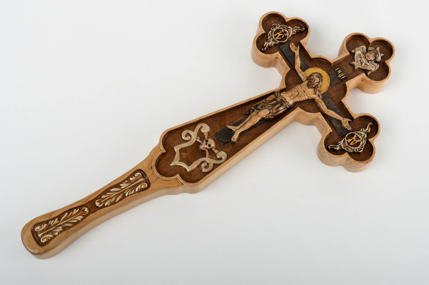 Carved ornamental cross