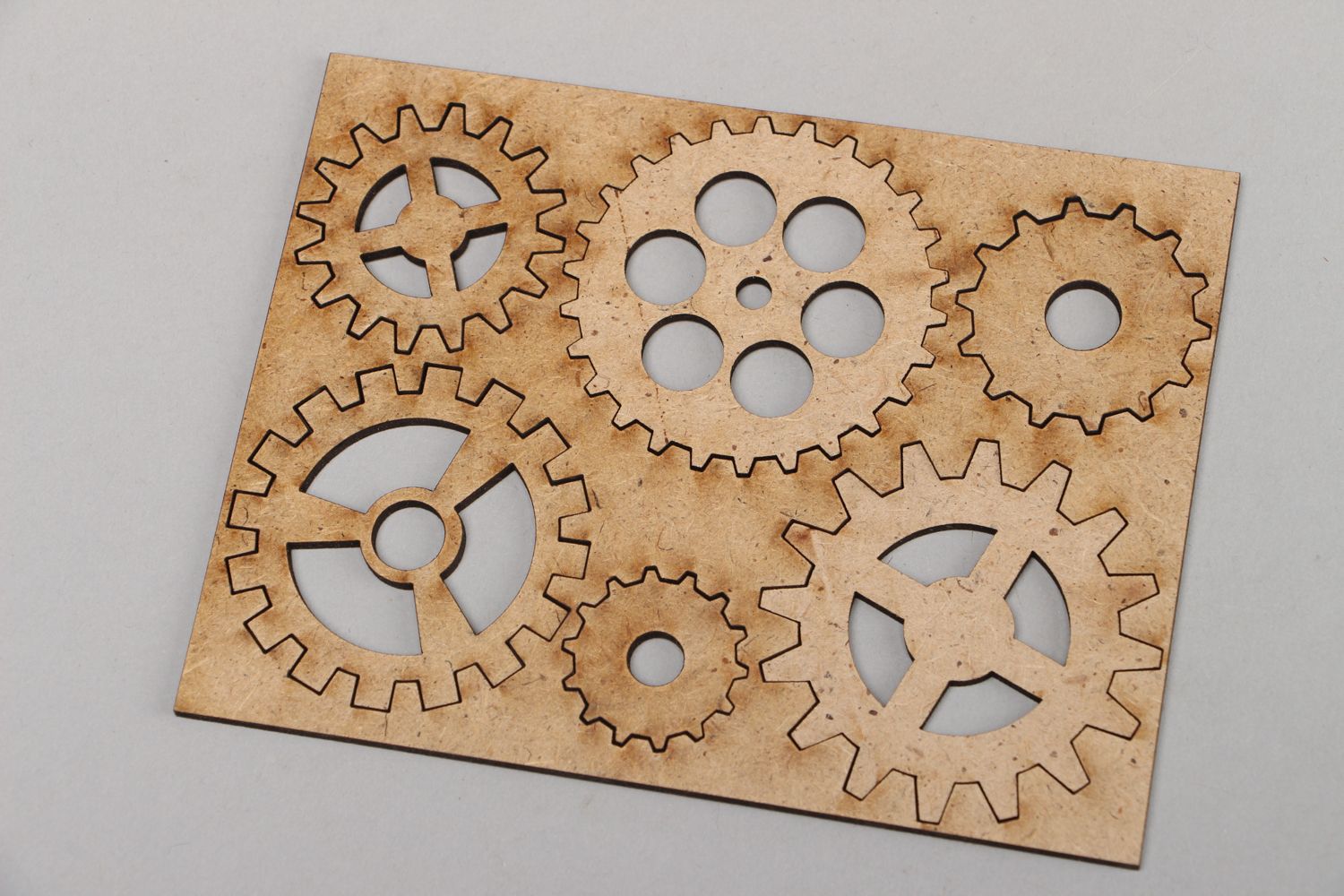 Plywood stencil
