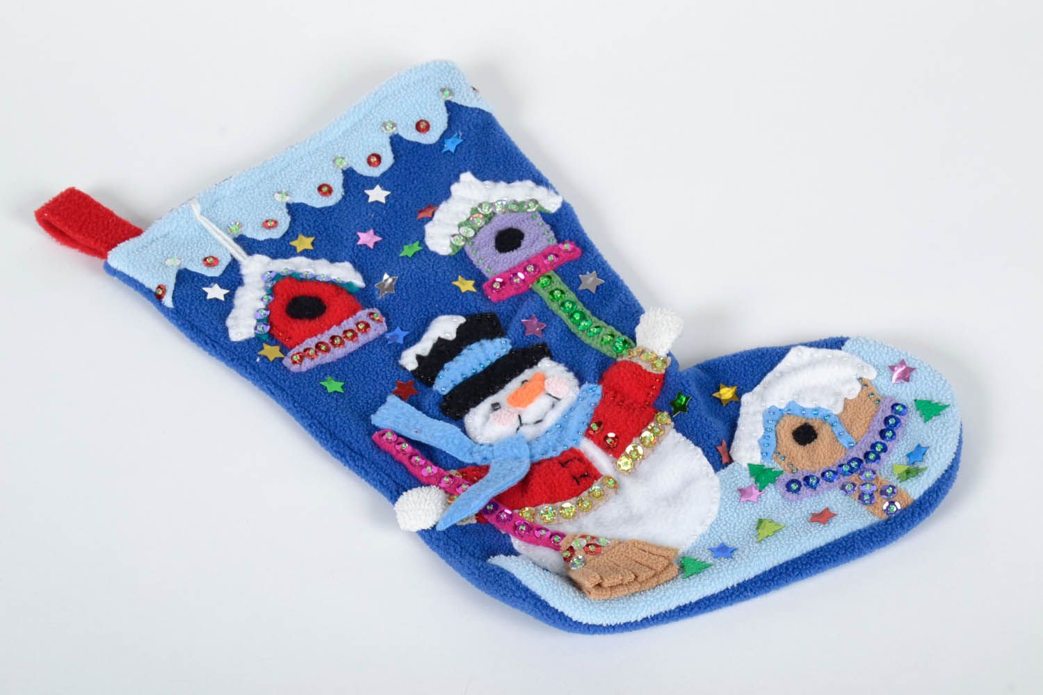 Winter festive boots for gifts.