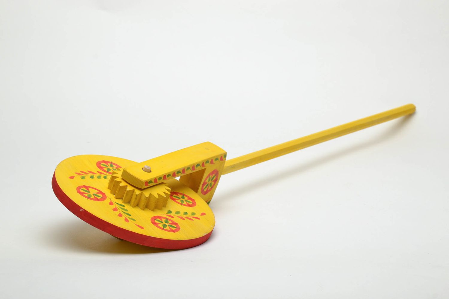 Handmade toy made of wood in Javorite style.