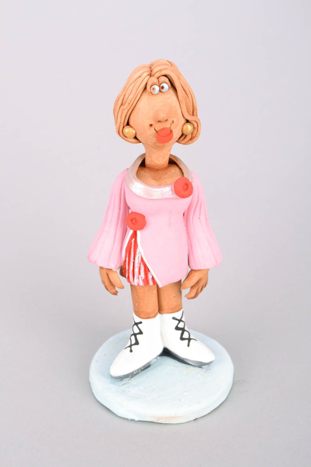 Clay statue 