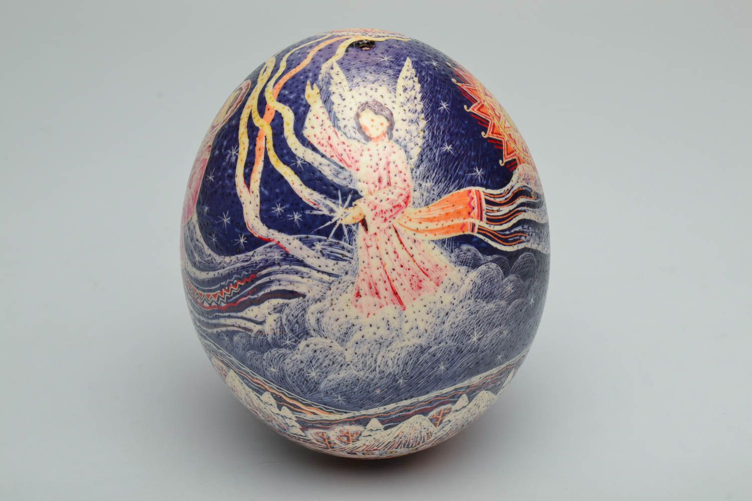 Easter decor in ethnic style. Handcrafted.