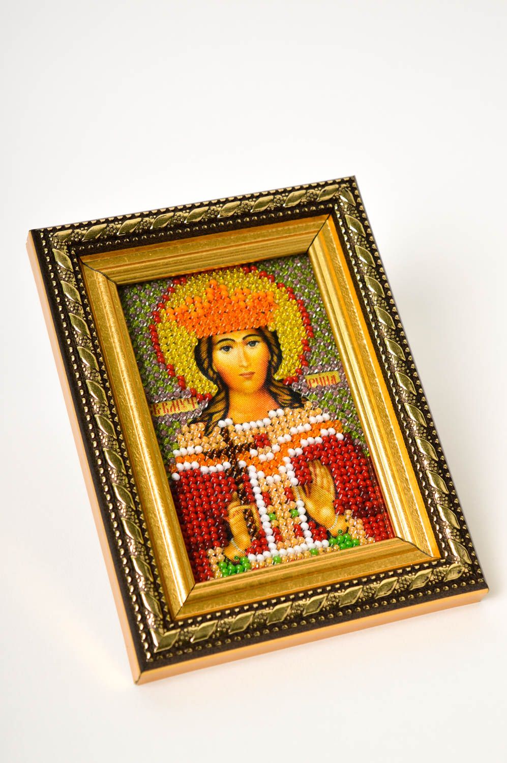Handmade Province icon of St. Irene