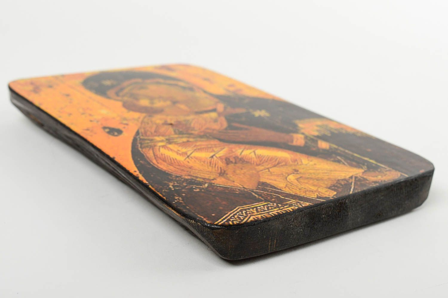 Icon of the Mother of God of Vladimir, handmade.